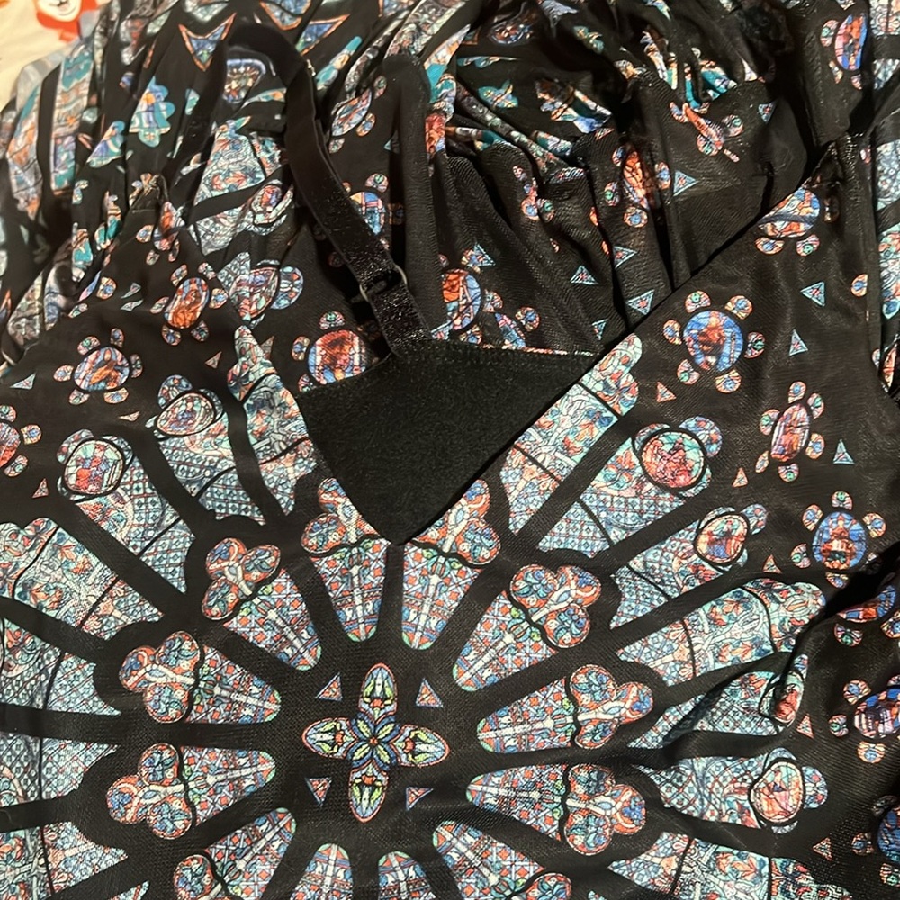 BASILICA OF SAINT-DENIS SHEER MIDAXI DRESS - LIMITED Blackmilk - Picture 6 of 6